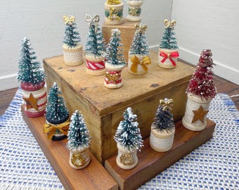 1:12 minature dollhouse small Christmas Trees