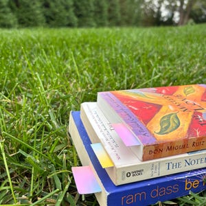 A different angel of the bookmarks in a few different books.