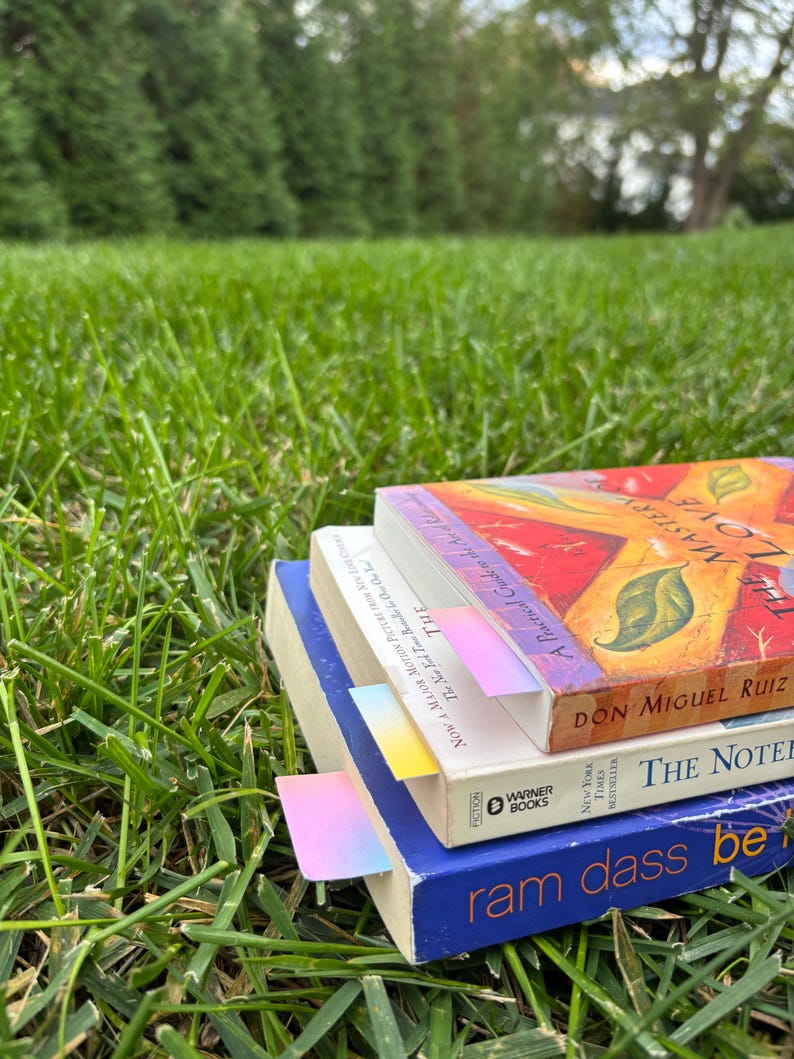 A different angel of the bookmarks in a few different books.