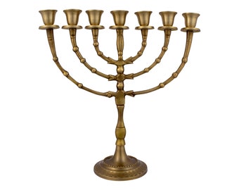 Jerusalem  Menorah 7 branch made in Israel  Menora symbol gift from Israel 30 cm12"