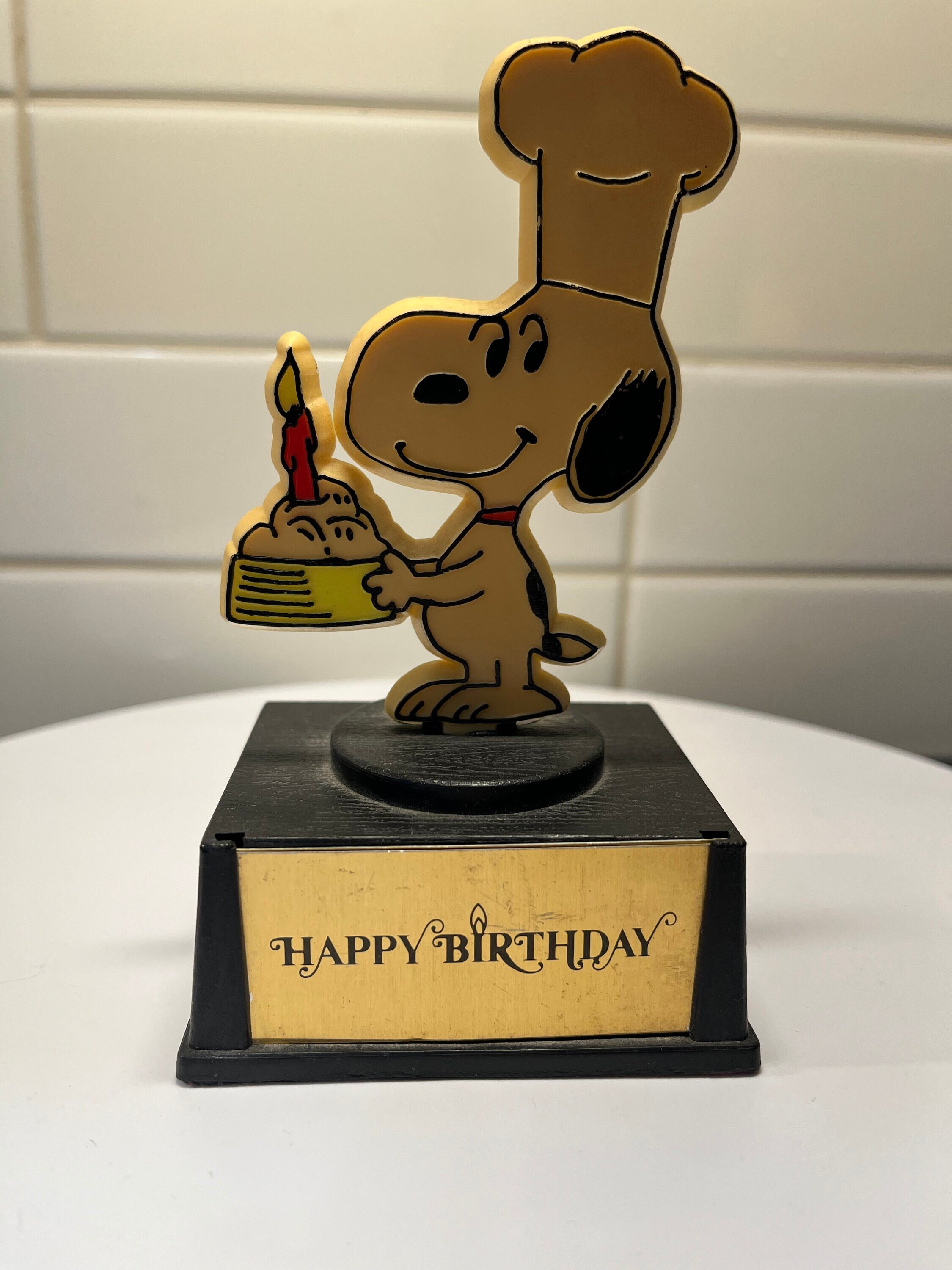 SNOOPY AVIVA スヌーピー　トロフィー　ビンテージ　ウッドストック スヌーピー,snoopy,ビンテージ,トイ,PVC,ピーナッツ,ウッド
