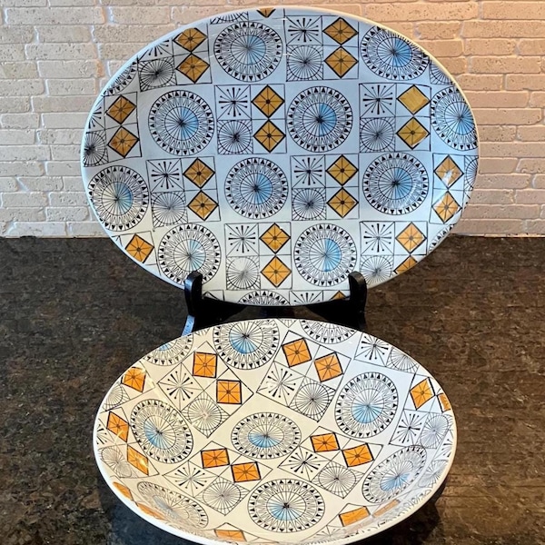 Assiettes à dîner en grès Boulevard Latte, lot de 4 | FR