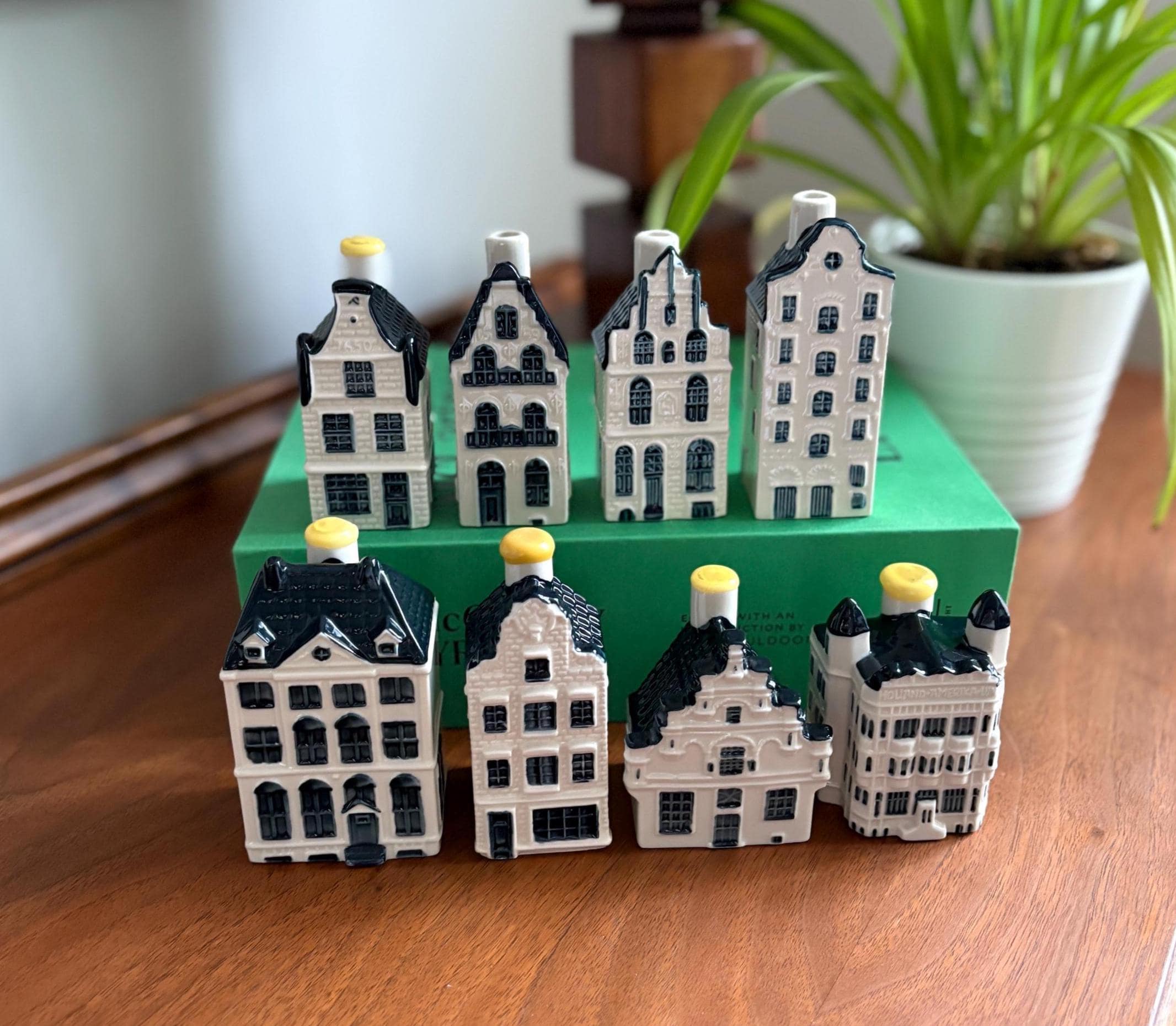 KLM Delft Blue Miniature Dutch House: Vintage Collectible - Etsy