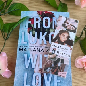 From Lukov with Love Bookmark | Booktok | Mariana Zapata