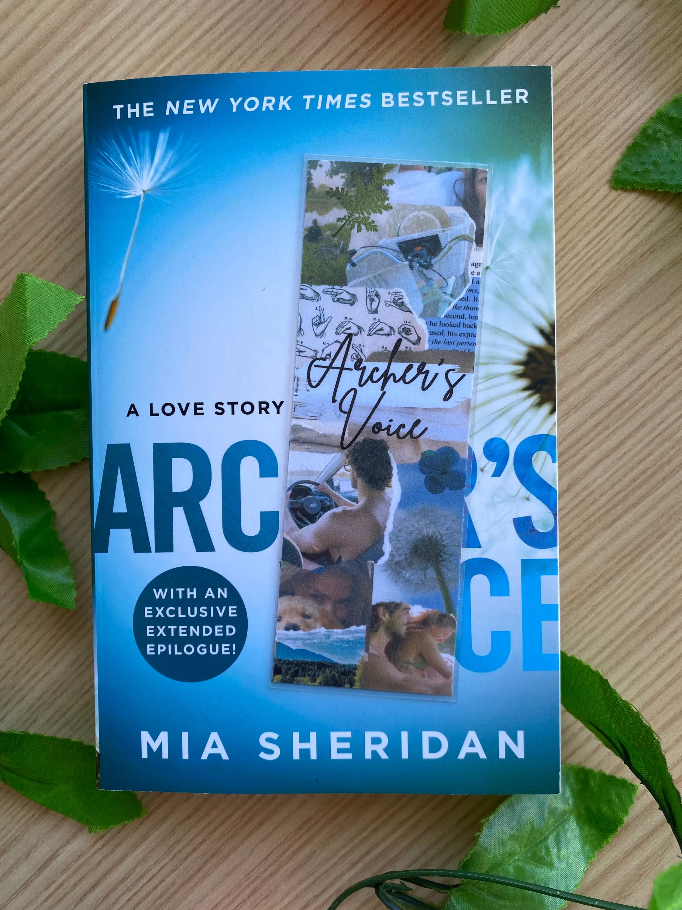 Archers Voice Bookmark | Mia Sheridan | Booktok - Etsy