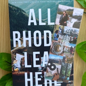 All Rhodes Lead Here Bookmark | Booktok| Mariana Zapata