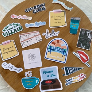 Sticker Mix & Match | Book Stickers | Booktok