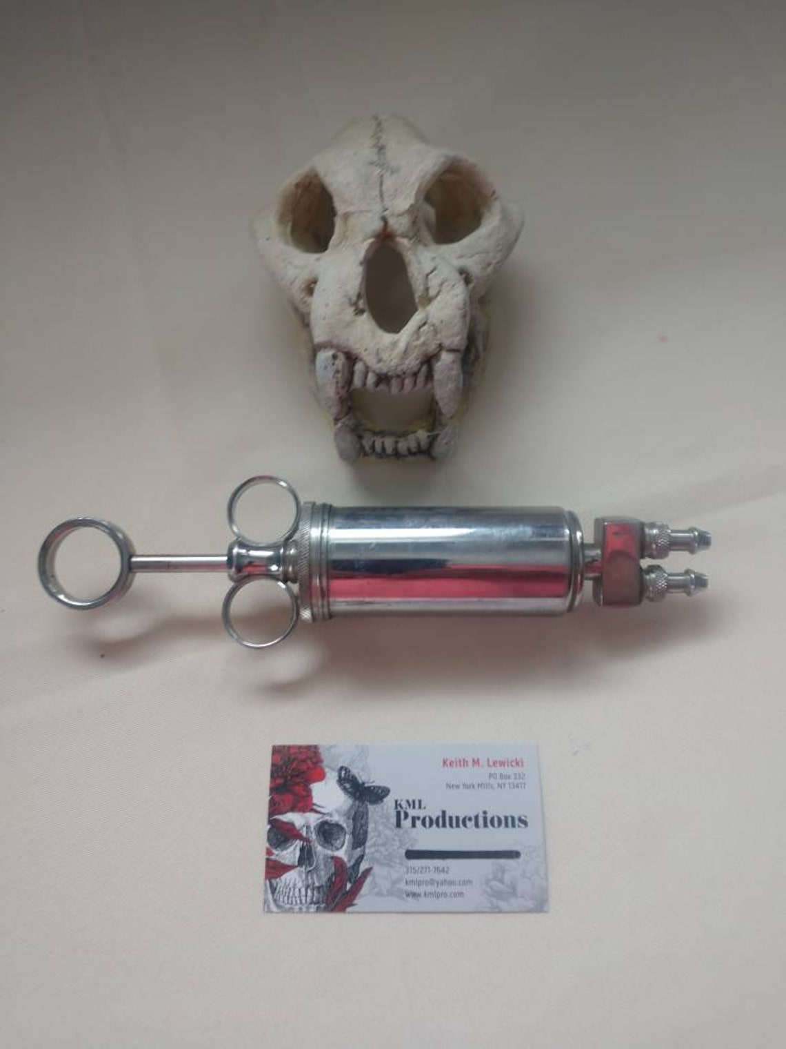 Vintage Funeral Embalming Hand Pump Etsy