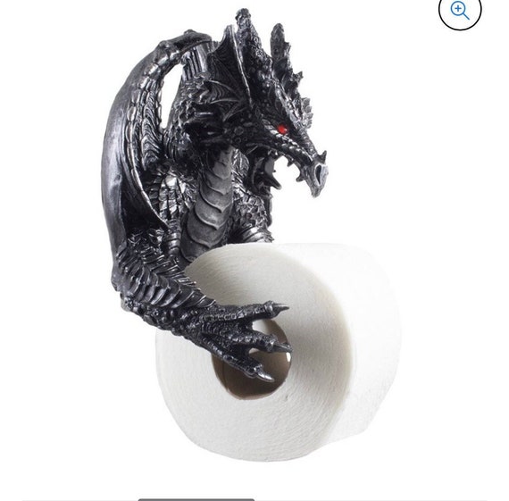 Dragon Toilet Paper Holder Figure Etsy