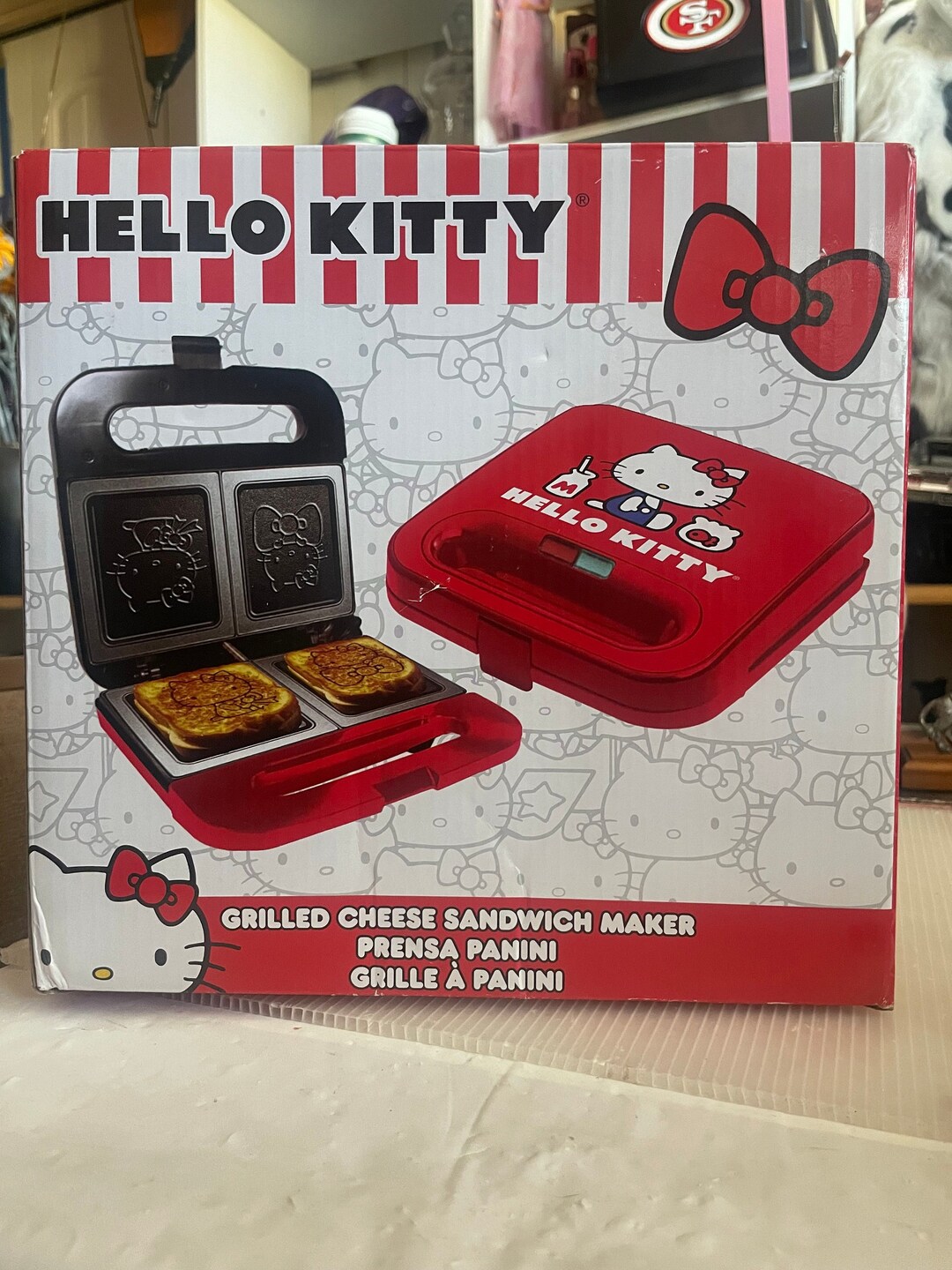 Hello Kitty Sandwich Maker Etsy
