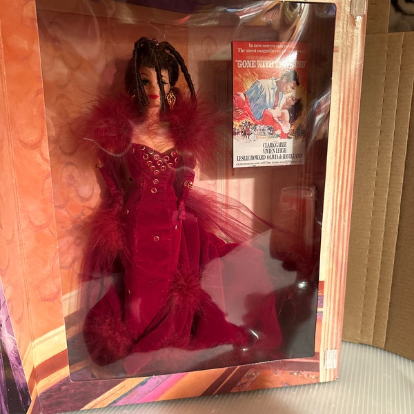 Barbie as Scarlet O’Hara from gone with the wind #12815 in a red dress