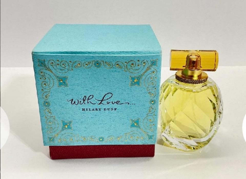 New With Love Hilary Duff Perfume Oz 100 Ml Bottle EDP Woman