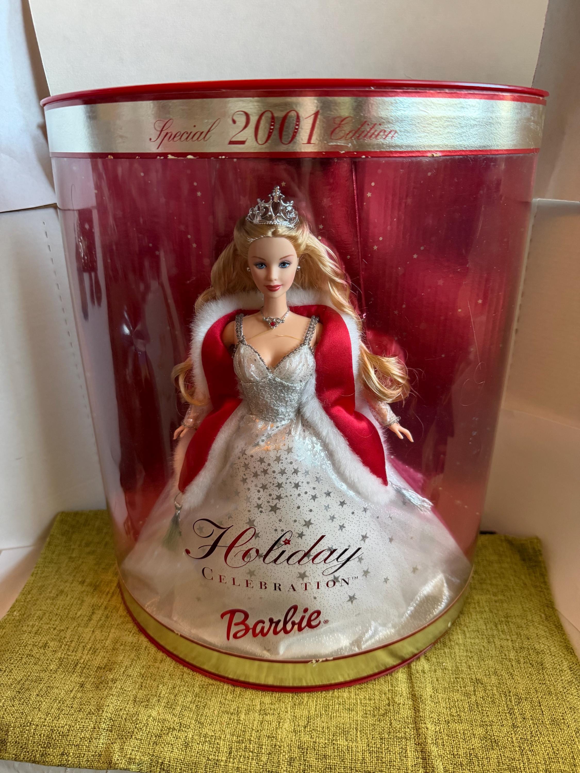Special Edition 2001 Holiday Celebration Barbie - Etsy