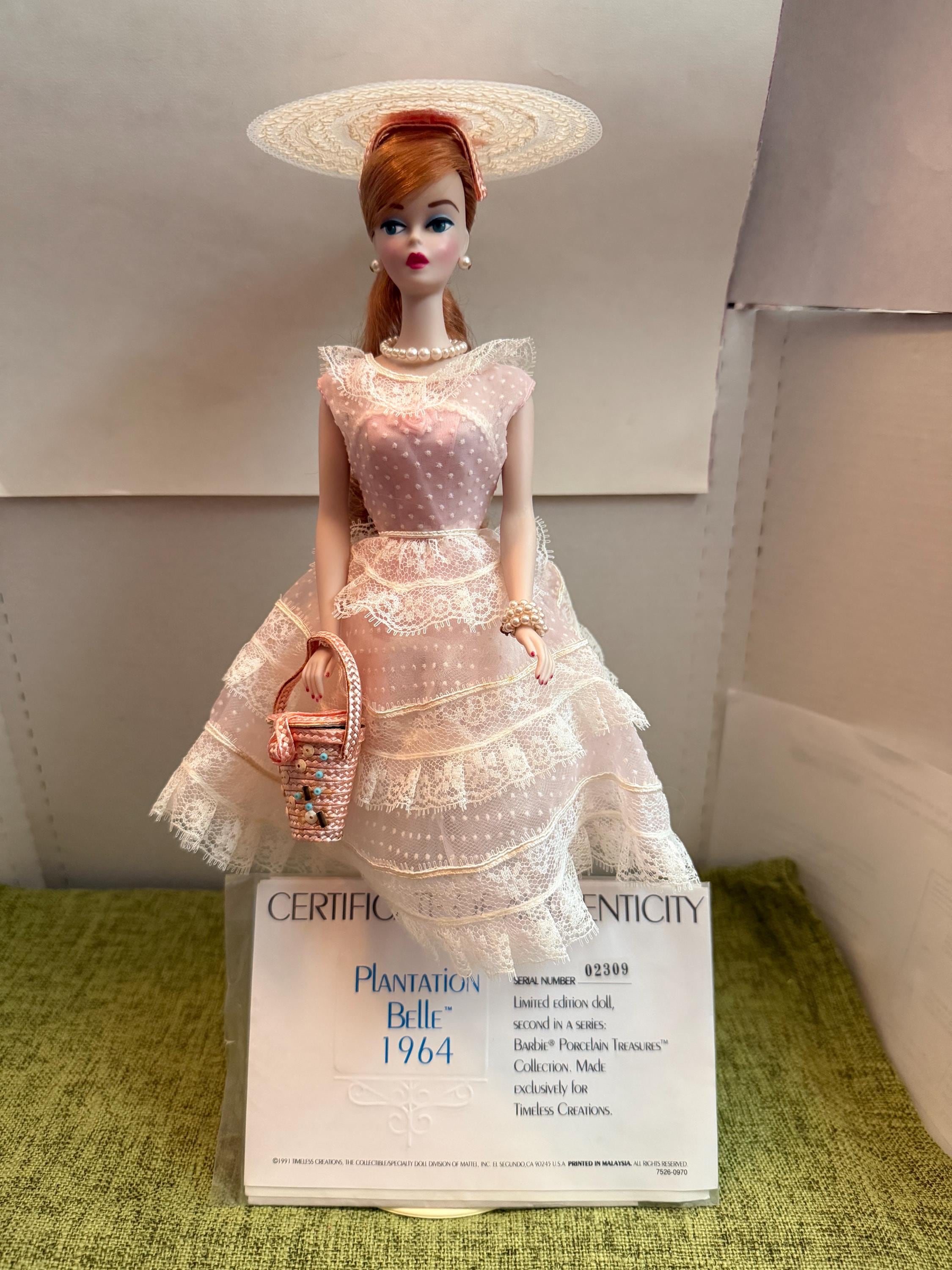 Porcelain Barbie - Etsy