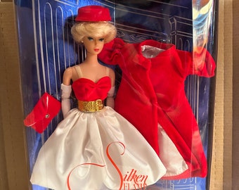 Silken Flame Barbie Blond #3512