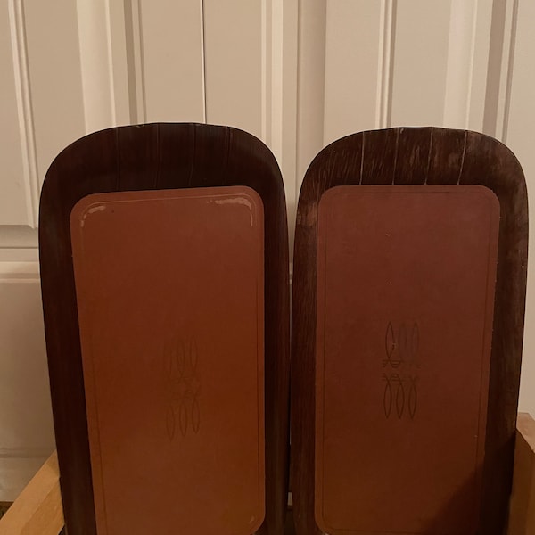 Vintage Toastmaster Lap Tray set 4