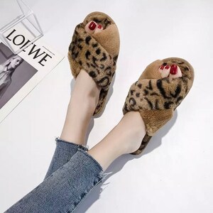Fur slides size 12 womens best sale