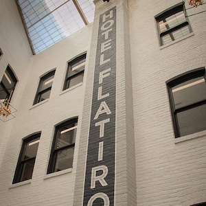 Omaha Flat Iron Hotel Architecture Historic Building Atrium Interior Urban Landmark Historic Preservation