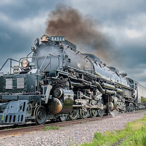 Big Boy 4014 Print | Union Pacific Steam Train Wall Art | Nebraska ...