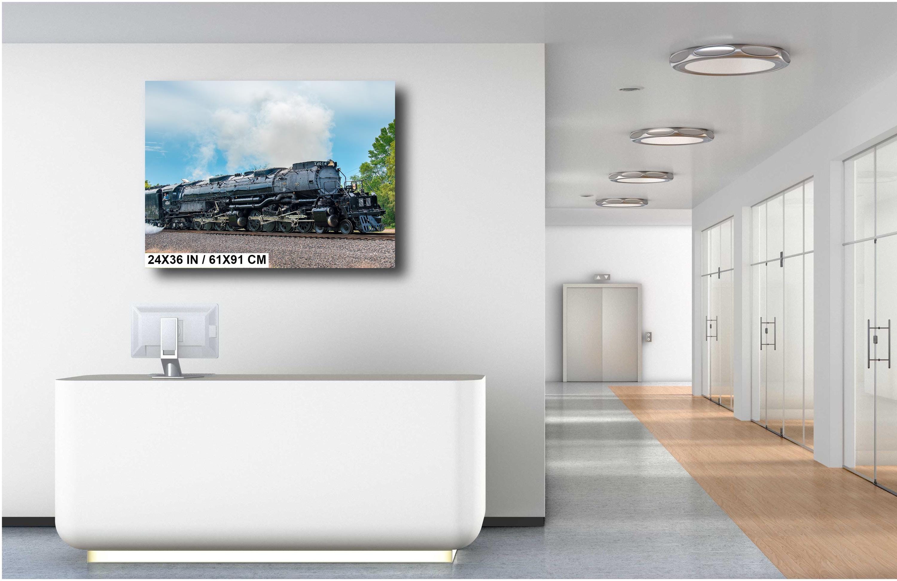 Union Pacific Big Boy #4014 Print | Steam Locomotive | Omaha Wall Art ...