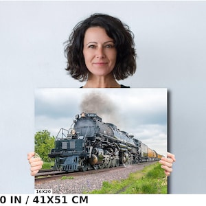 Big Boy 4014 Print | Union Pacific Steam Train Wall Art | Nebraska ...