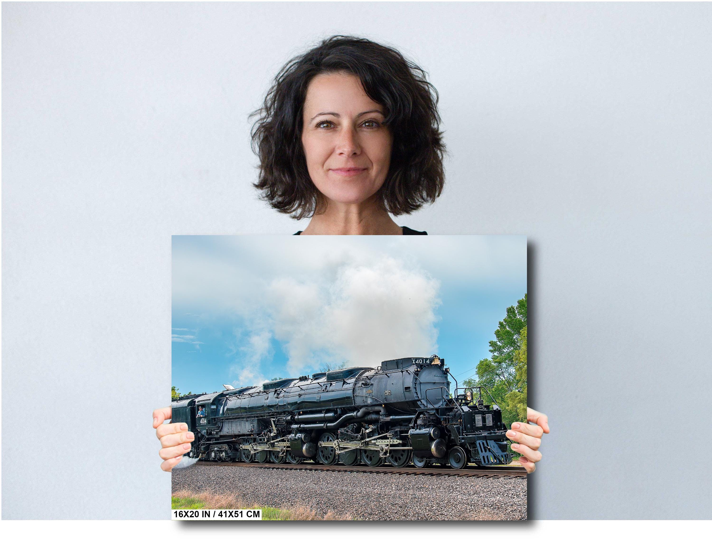 Union Pacific Big Boy #4014 Print | Steam Locomotive | Omaha Wall Art ...