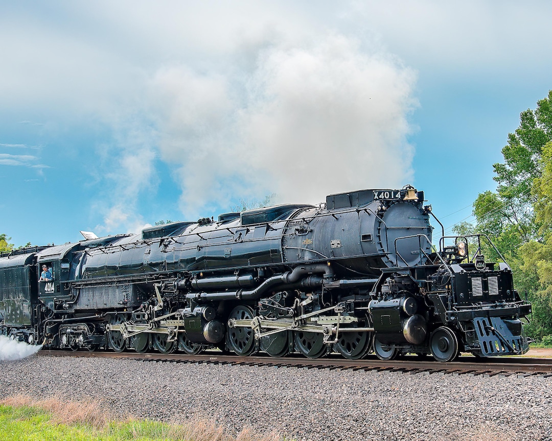 Union Pacific Big Boy #4014 Print | Steam Locomotive | Omaha Wall Art ...