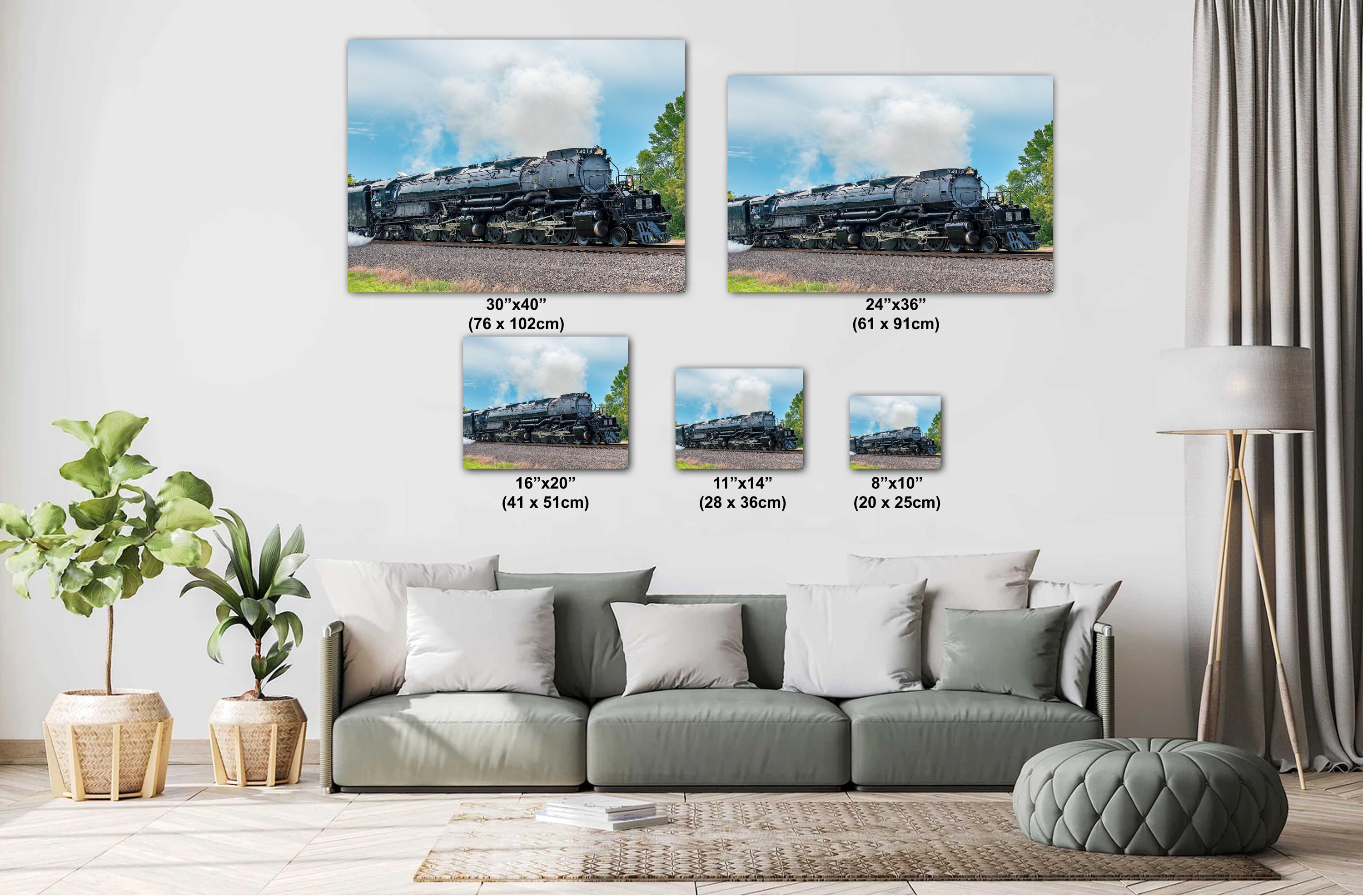 Union Pacific Big Boy #4014 Print | Steam Locomotive | Omaha Wall Art ...