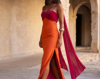 Elegant Slit Party Dress