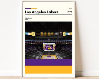 Los Angeles Lakers Crypto.com Arena Print | NBA Stadium Art (Digital Print)