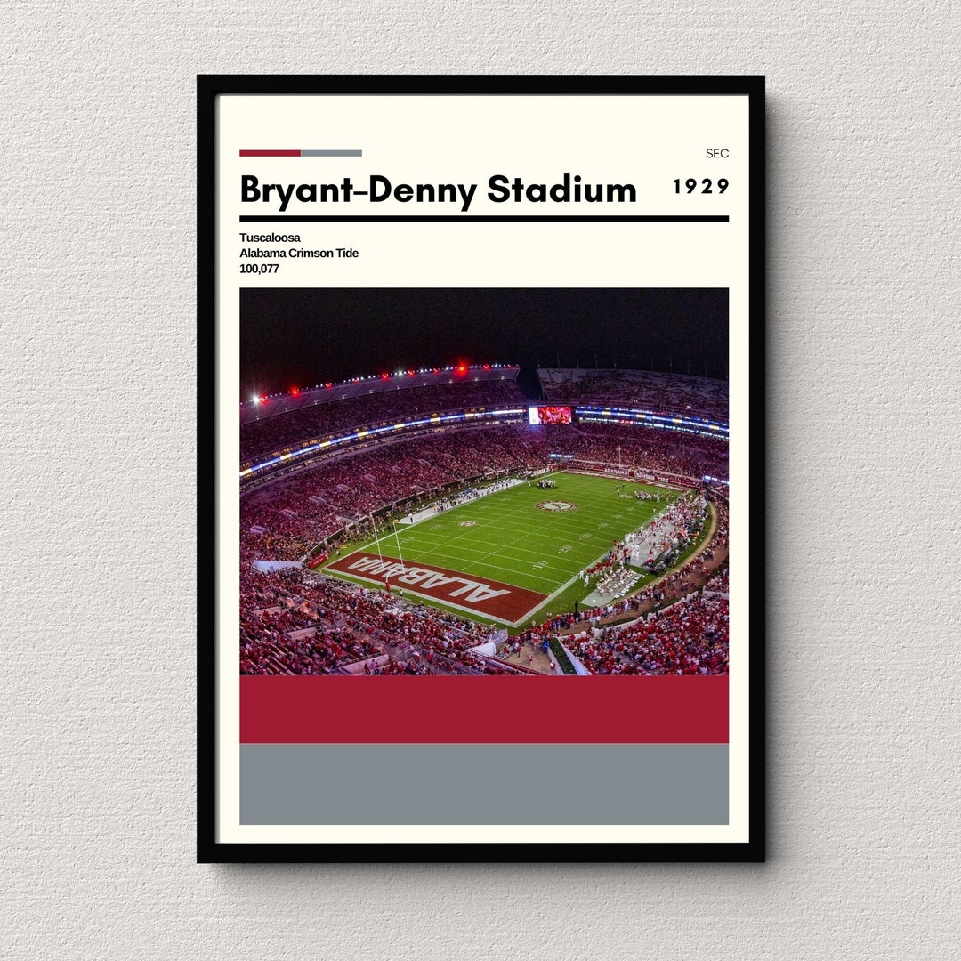 Panorámica Deportes Coleccionable Póster Alabama Crimson Tide Football -  Sin Marco 40x13.5 Pulgadas | Impresión Panorámica Blakeway Póster  Panorámico Blakeway, image size:1080x1080