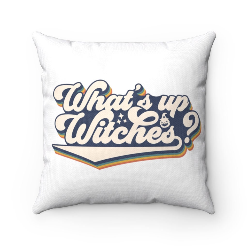 Oreiller Carré en Polyester Filé Tonnerre Vintage