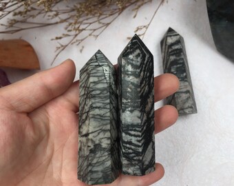 Spiderweb Jasper Stone - Unique Natural Beauty for Grounding and Stability, Perfect for Collectors and DecorA gift for mom