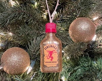 FireBall Whiskey  Christmas Ornament