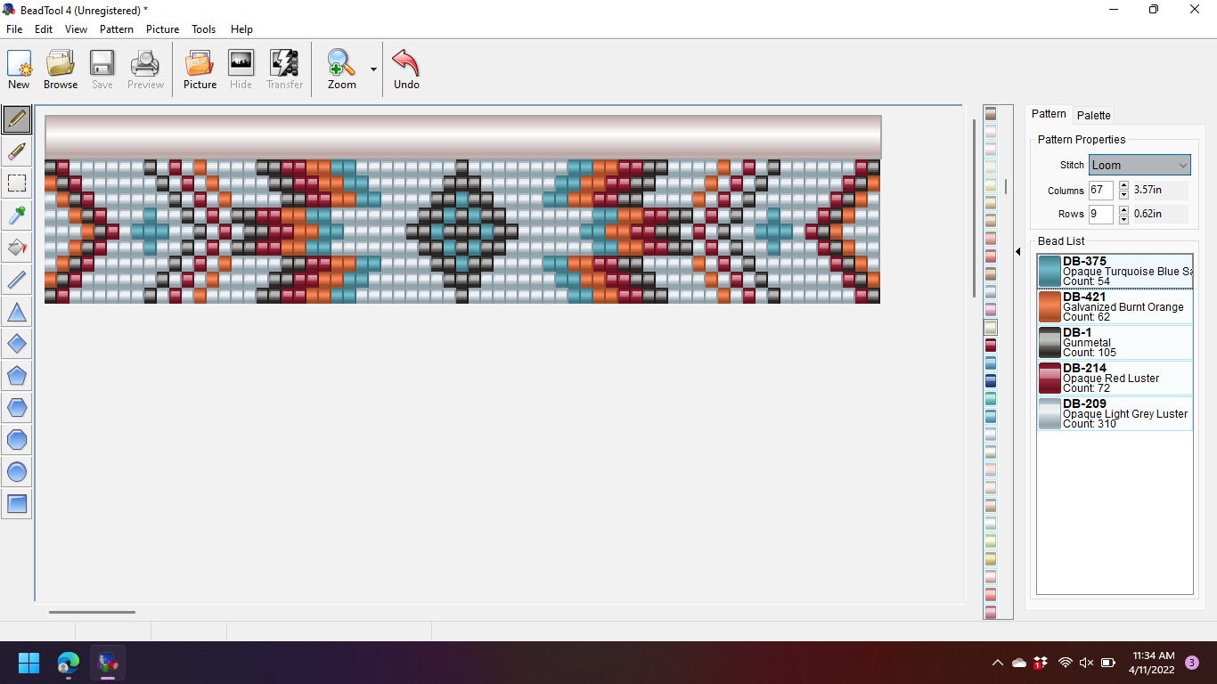 Made to Order Loom Beaded Bracelet Handmade Seed Bead Bracelet