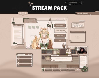 Stream Pack |  Retro Cozy Neutral - Tapioca