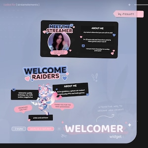 Widget di benvenuto / Pop-Out e Card / Avviso evento raid - Amante