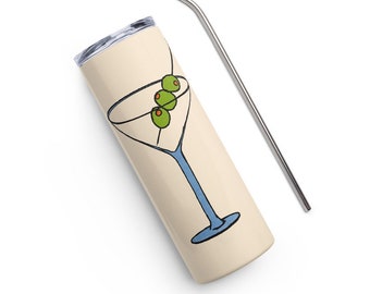 Sketched Martini PNG - Hand Drawn Dirty Martini SVG - Happy Hour Clip Art - Mixed Drink - Cocktail - Drink Illustration - Instant Download