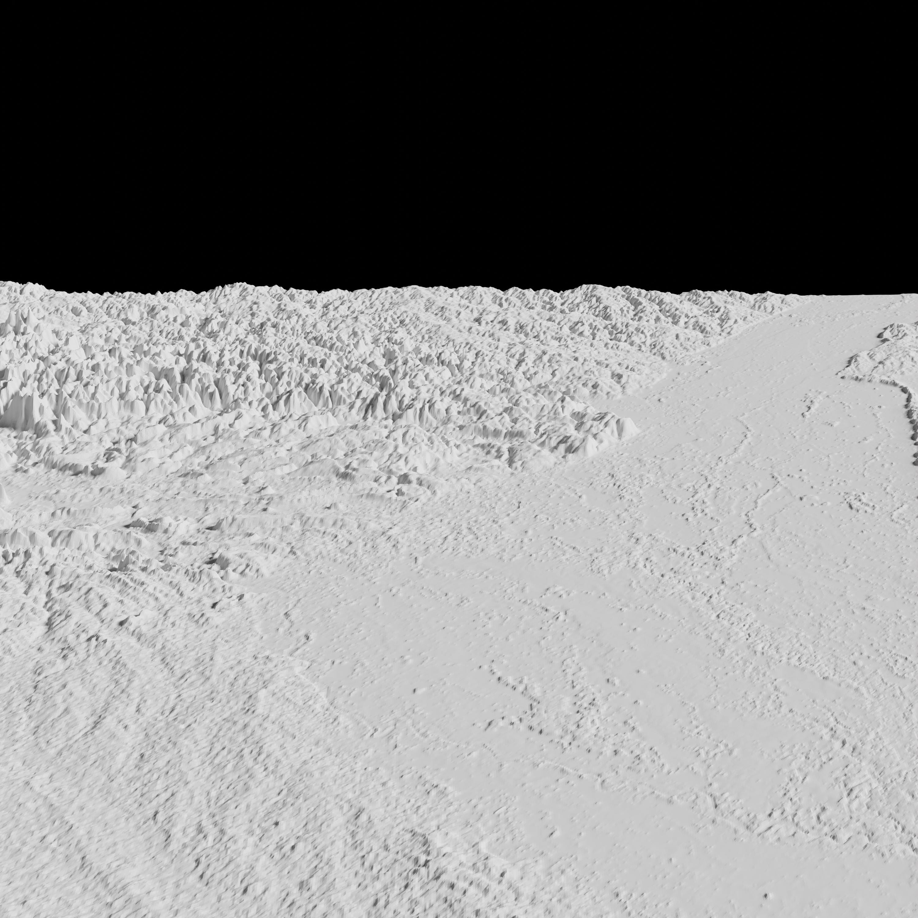 State of Arkansas Topographic Map 3D Model File | Stl File for CNC ...