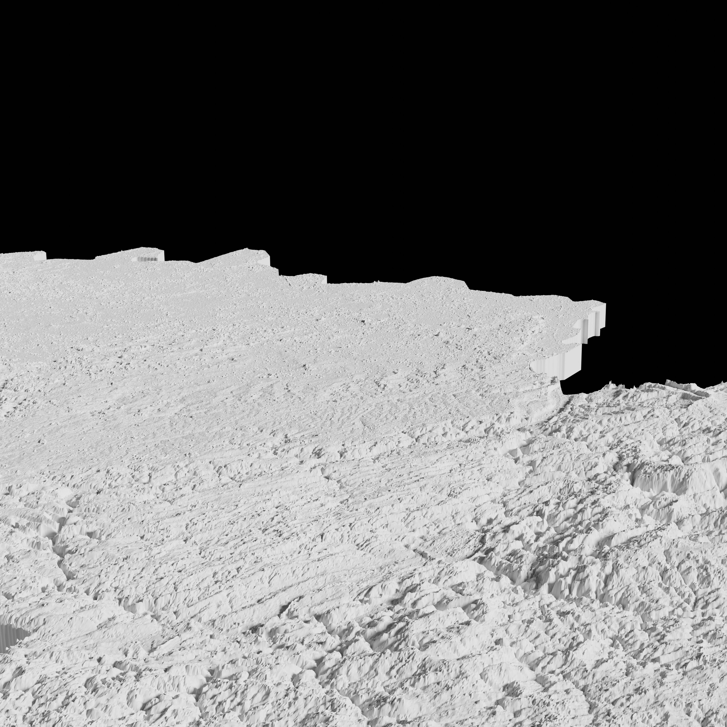 Belgium Topographic Map 3D Model File | Stl File for CNC Milling and 3D ...