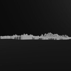Venezuela Topographical Relief Map | 3D Model Stl for CNC and 3D ...