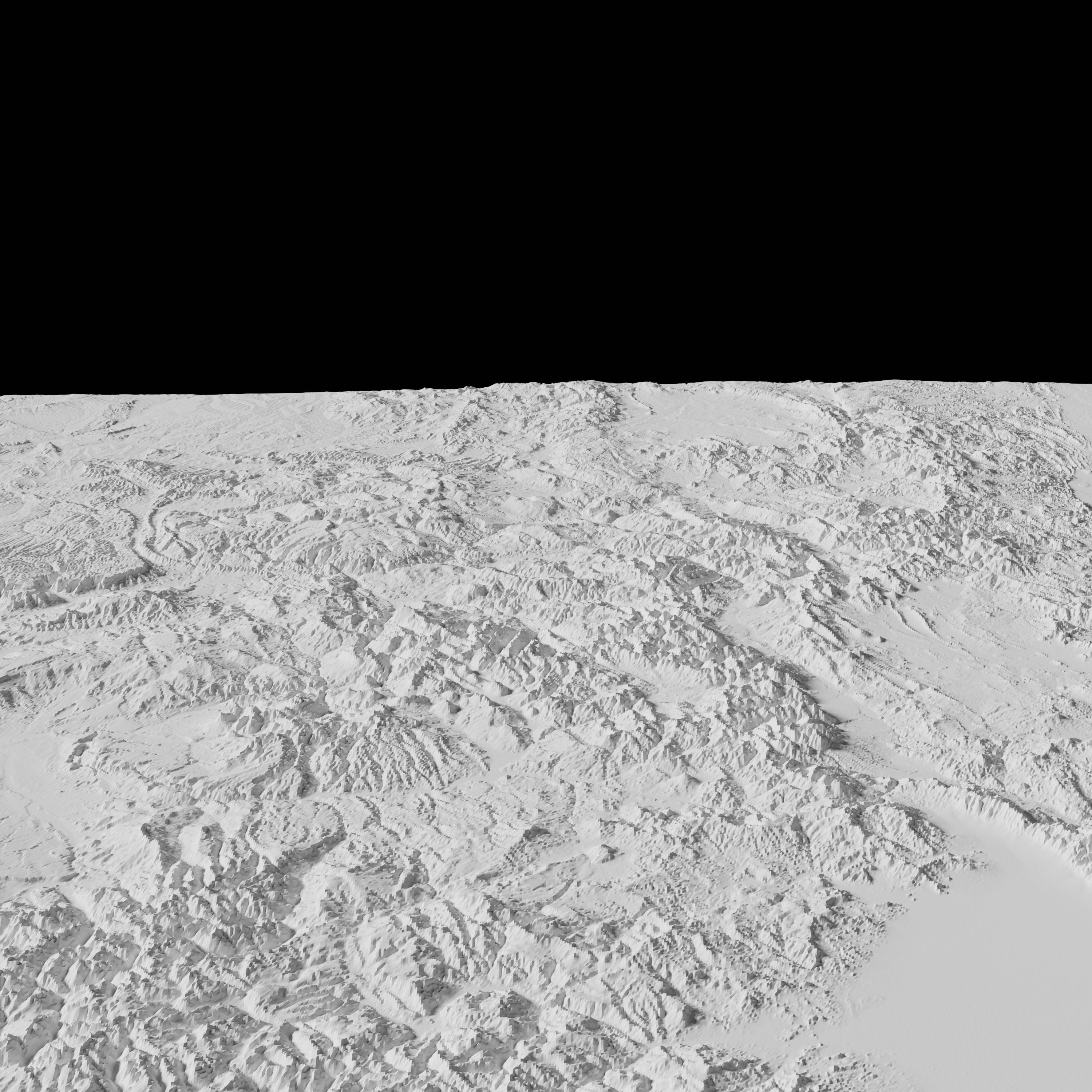 State of Colorado Topographic Map 3D Model File | Stl File for CNC ...