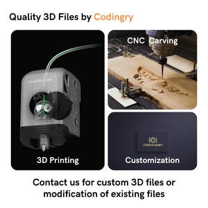 Quebec Topographic Map 3D Model File | Stl File for CNC Milling and 3D Printing | 3D Map STL of Quebec image 7