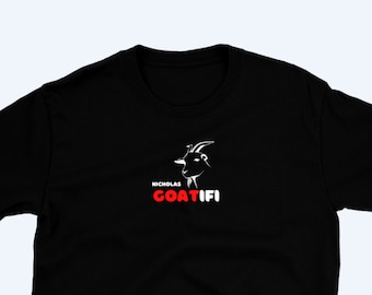 ニコラス ラティフィ T シャツ | GOATifi T シャツ | ウィリアムズ | モータースポーツ ウェア | F1 | フォーミュラ 1 | ブラック