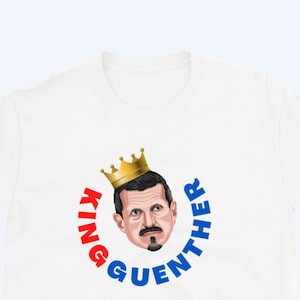 Guenther Steiner Shirt | King Guenther T-Shirt | Haas | | Motorsport Clothing | F1 | Formula 1