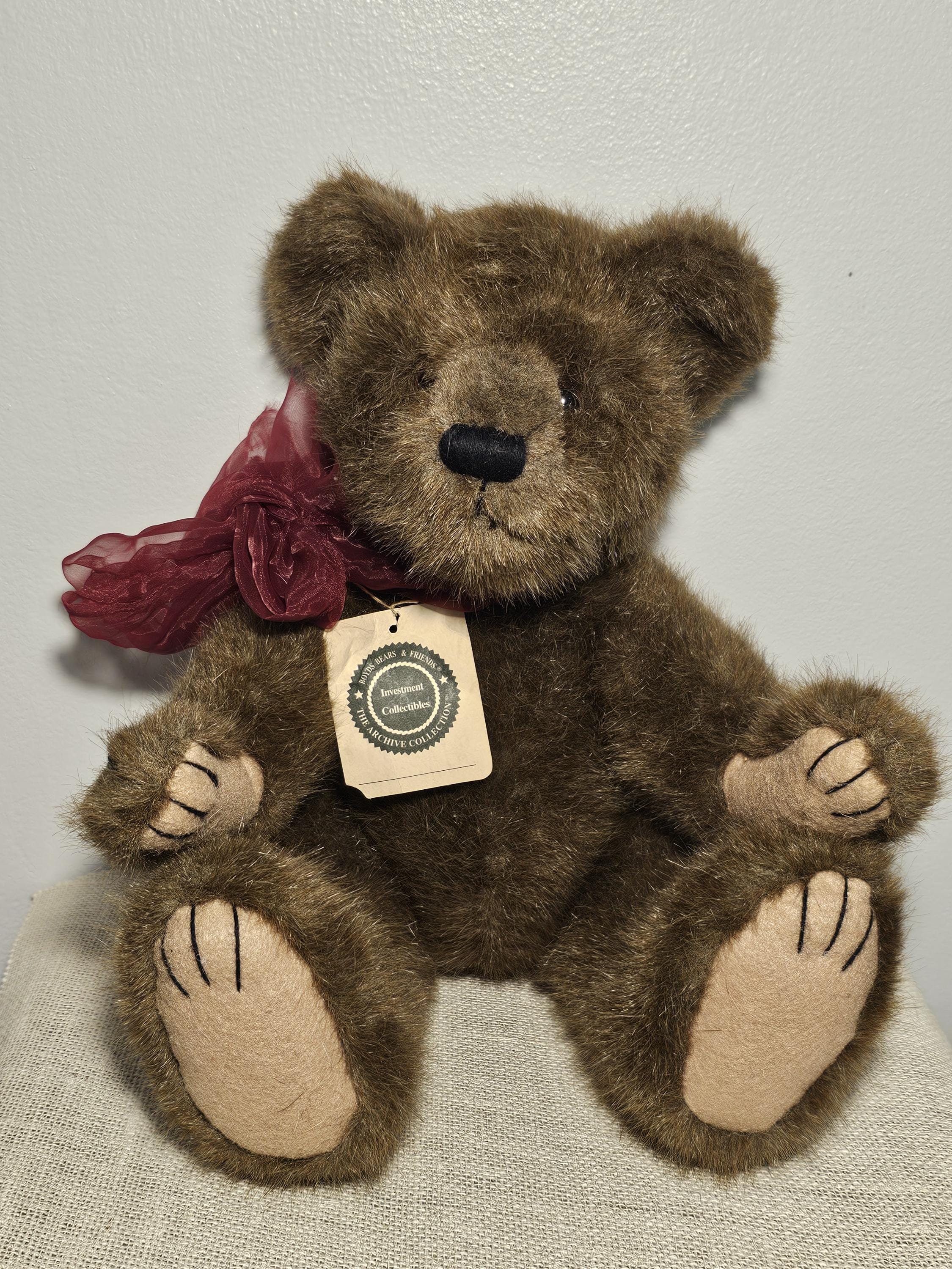 Vintage 90s Brown Teddy Bear - Etsy