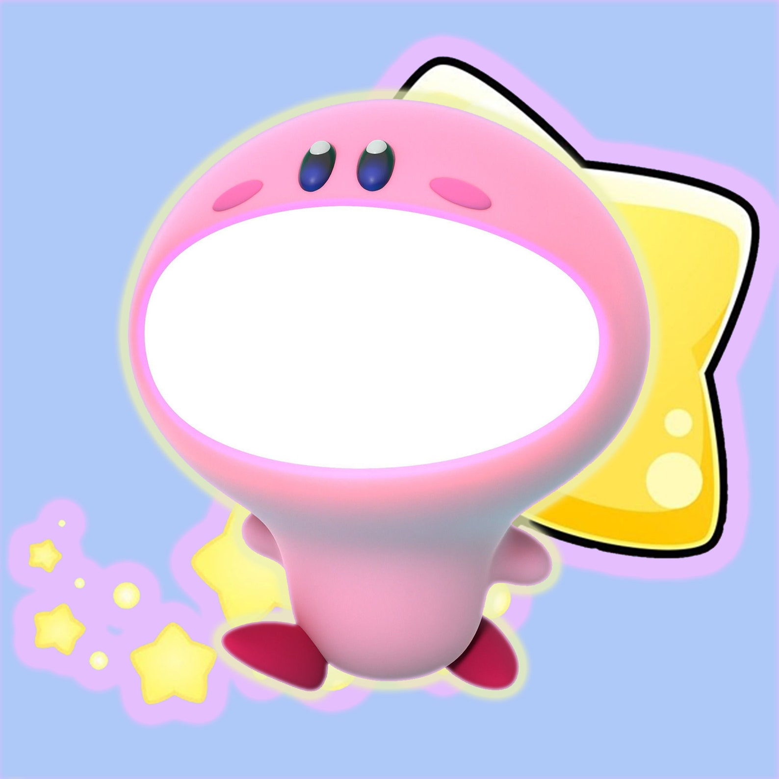 Kirby Lightbulb Mouth Land Nintendo カービィ Etsy