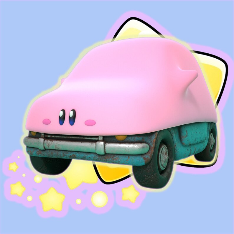 Kirby Carby Land Nintendo カービィ HAL Etsy