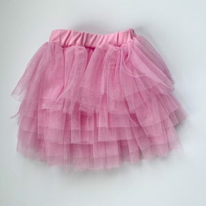 Charley Fluffy Multilayered Girls Tutu in Multiple Colors. Girls Tutu. Tutu Skirt. Birthday tutu. Toddler Tutu image 7