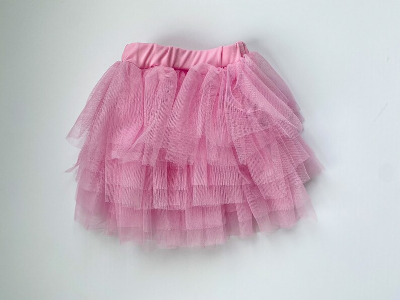 Charley Fluffy Multilayered Girls Tutu in Multiple Colors. Girls Tutu. Tutu Skirt. Birthday tutu. Toddler Tutu image 7